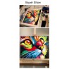 Paints By Numbers Animals 50x40cm Pictures Oil Painting By Numbers Set Gift Coloring By Numbers Canvas Wall Se